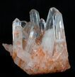 Tangerine Quartz Crystal Cluster - Madagascar #32250-1